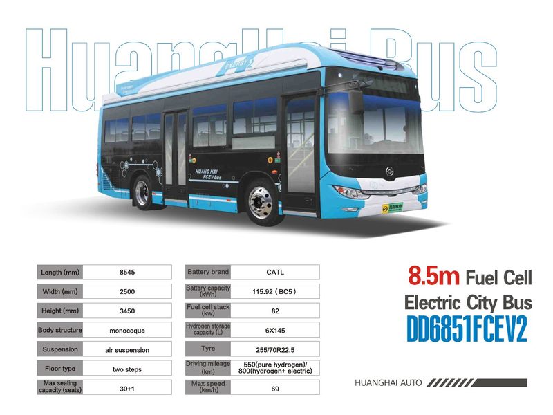 11米电动客车 DD6119BEV