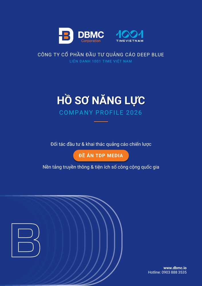 DBMC - Công ty Cổ phần Đầu tư Quảng cáo Deep Blue, liên danh 1001 Time Việt Nam